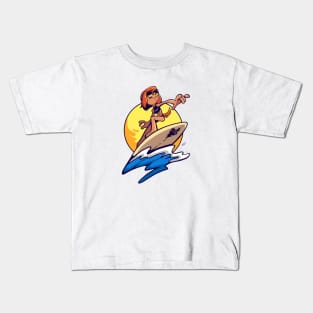 SURF VIBE RAYO Kids T-Shirt